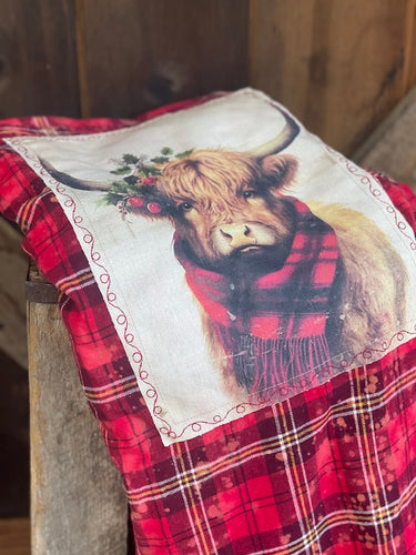 Henry The Highland Cow Under The Mistletoe Edition